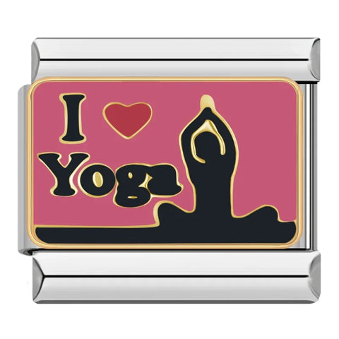 I LOVE YOGA | İtalyan Charm | CHARMIE