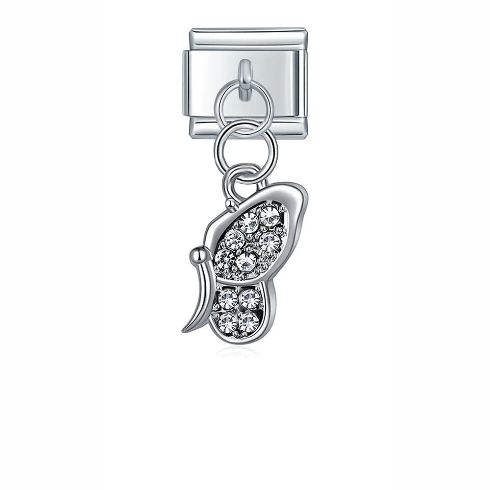 DIAMOND BUTTERFLY | İtalyan Charm | CHARMIE