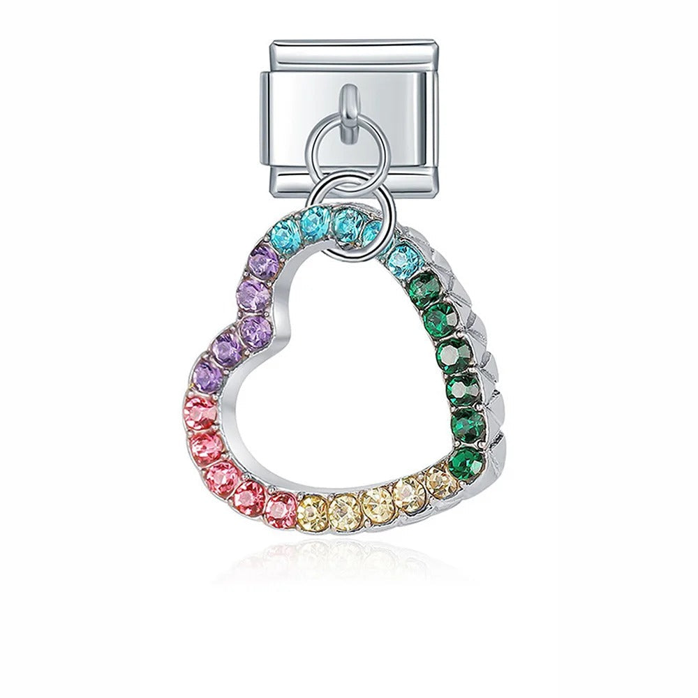 DIAMOND & HEART | İtalyan Charm | CHARMIE