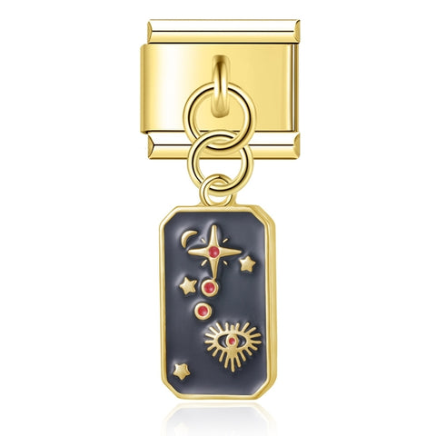 HANGING GOLD EYE | İtalyan Charm | CHARMIE