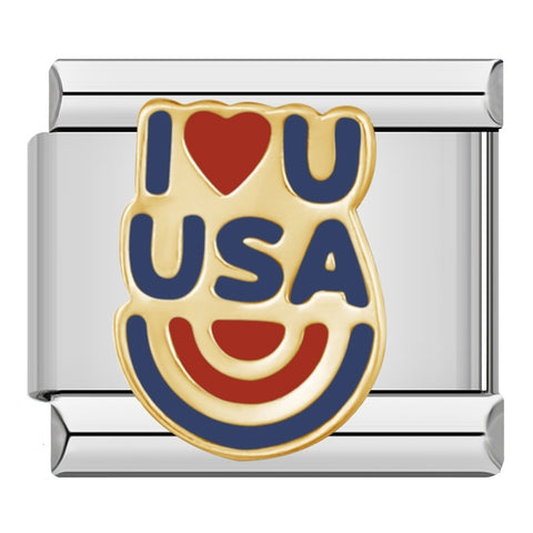 I LOVE U USA | İtalyan Charm | CHARMIE