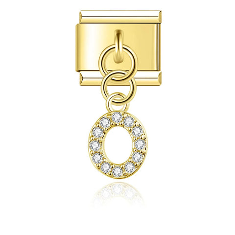 HANGING LETTER O | İtalyan Charm | CHARMIE