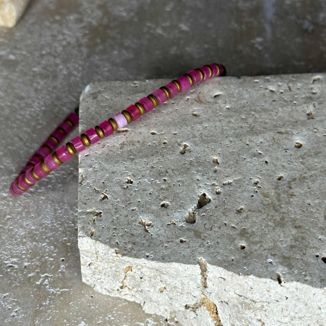 Pembe Kuvars Bileklik I | CHARMIE