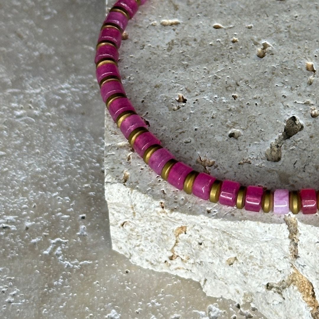 Pembe Kuvars Bileklik I | CHARMIE