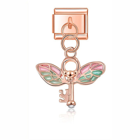 WINGED KEY | İtalyan Charm | CHARMIE