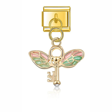 WINGED KEY | İtalyan Charm | CHARMIE