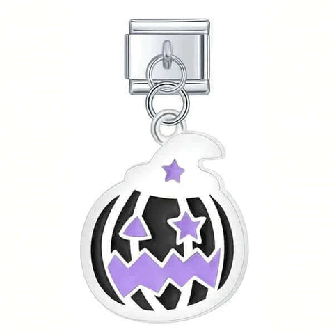 JACK-O-LANTERN (PURPLE) | İtalyan Charm | CHARMIE