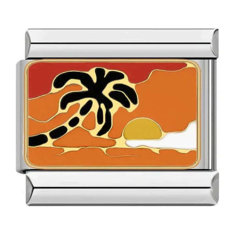 PALM SUNSET | İtalyan Charm | CHARMIE