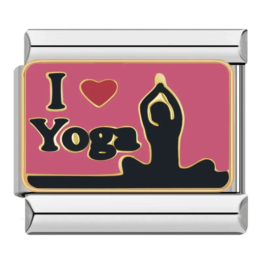 I LOVE YOGA | İtalyan Charm | CHARMIE