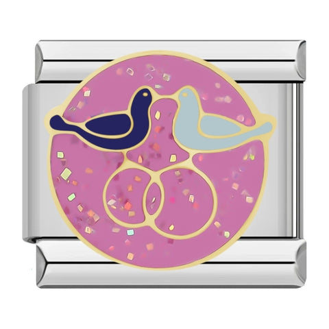 COUPLE BIRDS | İtalyan Charm | CHARMIE
