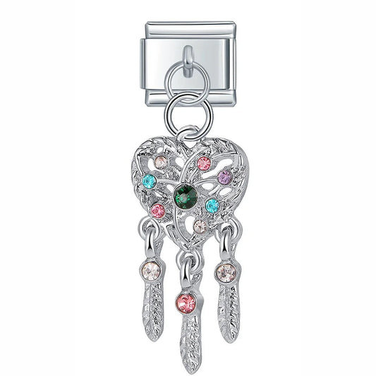 DIAMOND FEATHER | İtalyan Charm | CHARMIE