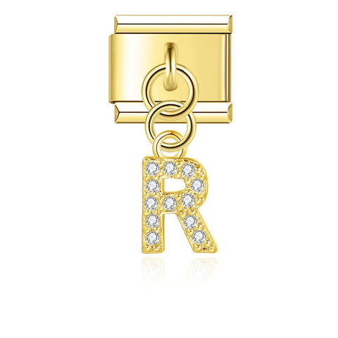 HANGING LETTER R | İtalyan Charm | CHARMIE