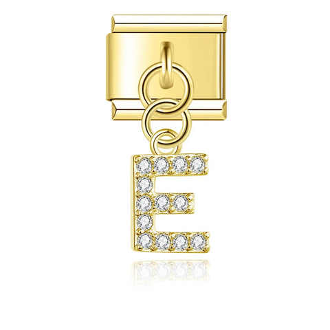 HANGING LETTER E | İtalyan Charm | CHARMIE