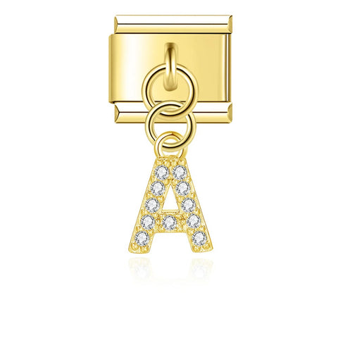 HANGING LETTER A | İtalyan Charm | CHARMIE