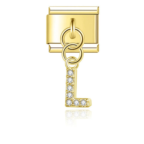 HANGING LETTER L | İtalyan Charm | CHARMIE