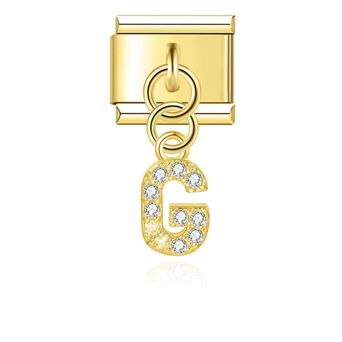 HANGING LETTER G | İtalyan Charm | CHARMIE