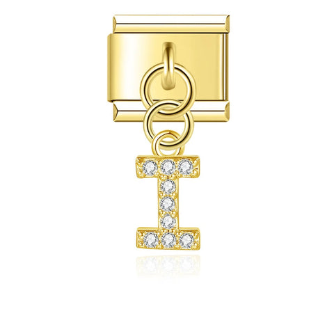 HANGING LETTER I | İtalyan Charm | CHARMIE