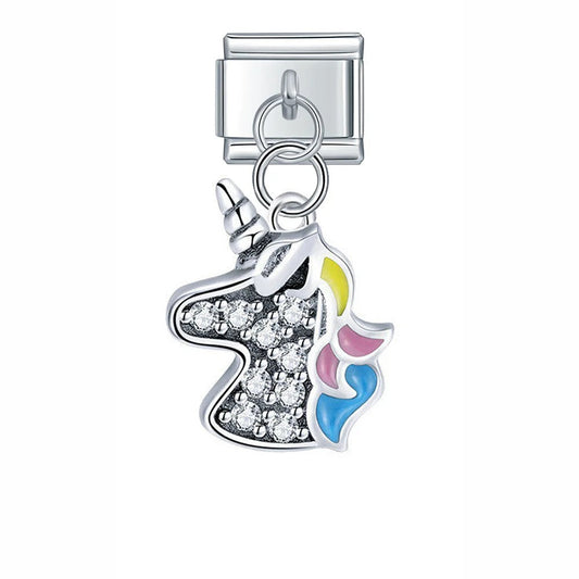 DIAMOND UNICORN | İtalyan Charm | CHARMIE