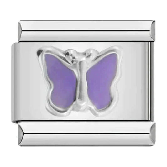 PURPLE BUTTERFLY | İtalyan Charm | CHARMIE