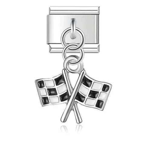 CHECKERED FLAGS | İtalyan Charm | CHARMIE