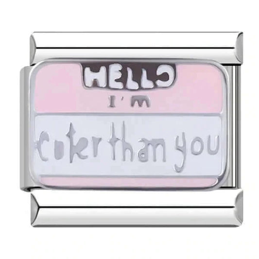 HELLO, I'M TALLER THAN YOU | İtalyan Charm | CHARMIE