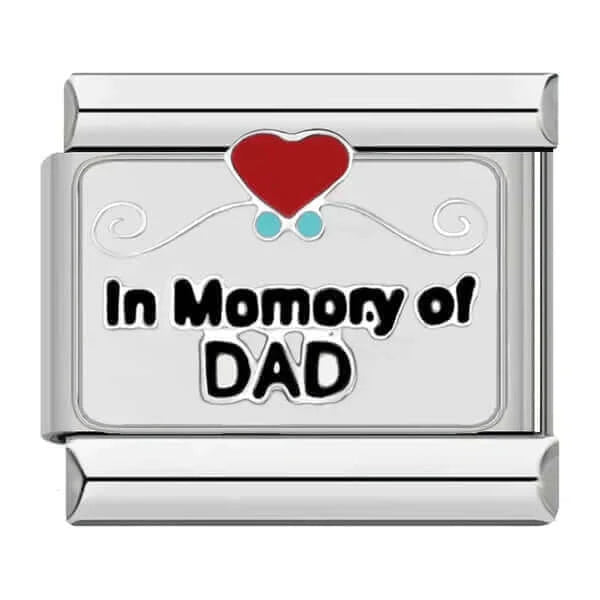 IN MEMORY OF DAD | İtalyan Charm | CHARMIE