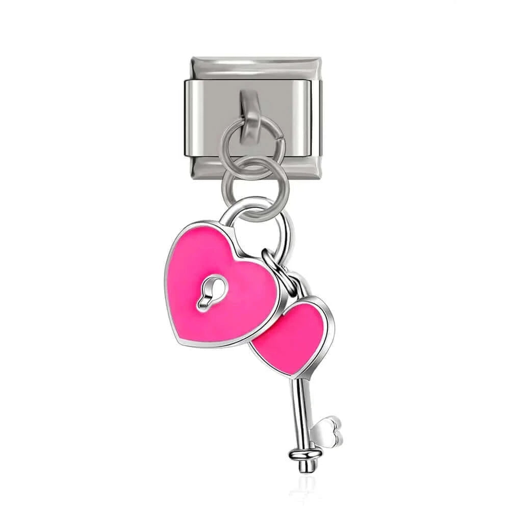 LOVE LOCK & KEY | İtalyan Charm | CHARMIE