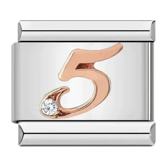NUMBER (5, GOLD) | Charmie™ 