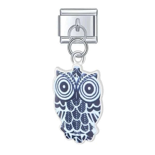 OWL BLUE | İtalyan Charm | CHARMIE