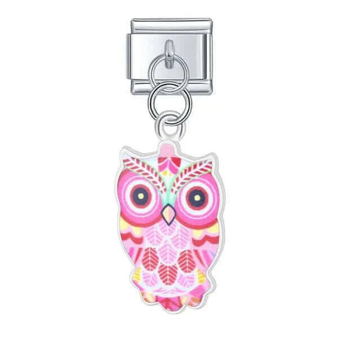 OWL PINK | İtalyan Charm | CHARMIE