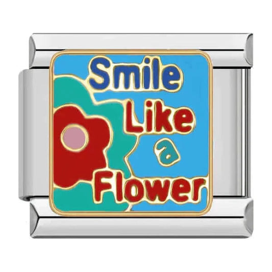 SMILE LIKE A FLOWER | İtalyan Charm | CHARMIE